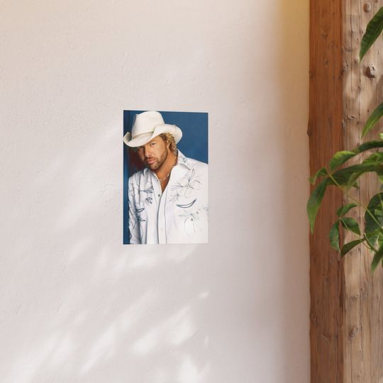 Toby Keith Satin and Archival Matte Posters