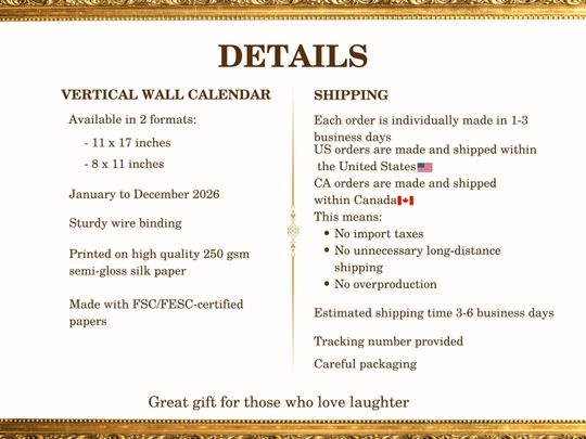 2026 Wall Calendar: Funny Renaissance Dogs