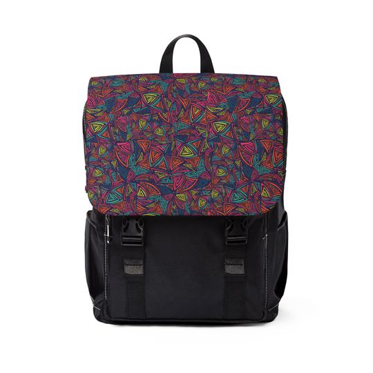 Vibrant Oxford Unisex Casual Shoulder Backpack
