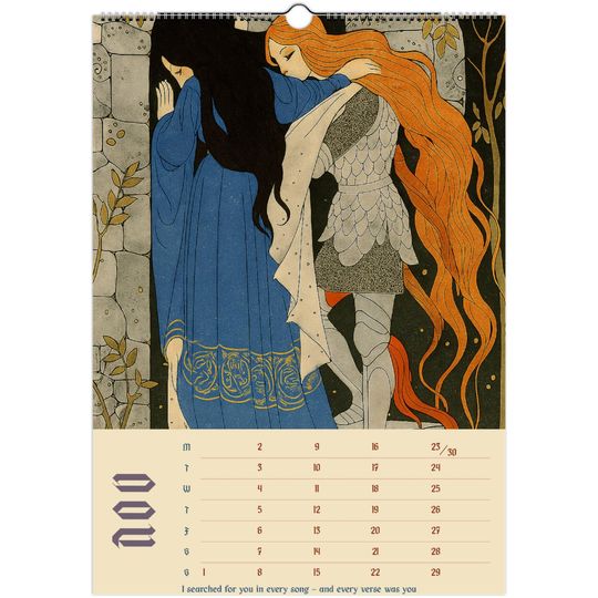 Chappell Roan Wall Calendar 2026: A Year of Damsels & Dangerous Things