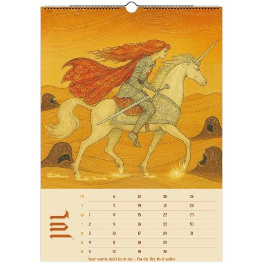 Chappell Roan Wall Calendar 2026: A Year of Damsels & Dangerous Things