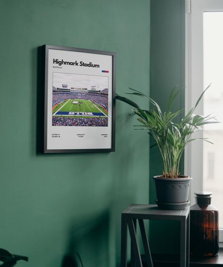 Highmark Stadium Buffalo Bills Poster - Vertical Matte Poster