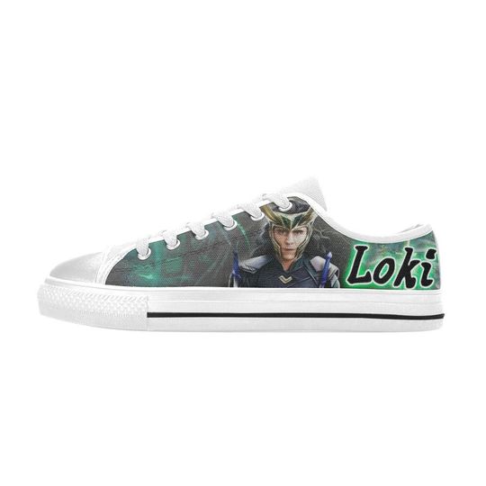 LOKI Lowtop Sneakers Disney Low Top Shoes Sneakers