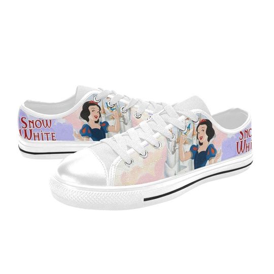 Snow White Low Top Sneakers