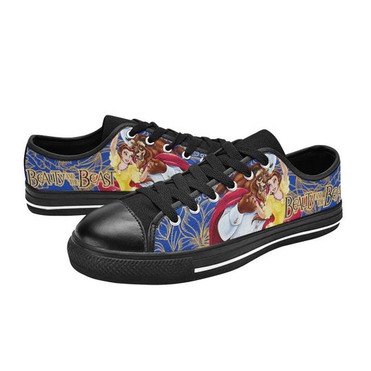Beauty and The Beast Low Top Sneakers