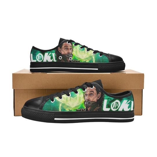 Loki Low Top Sneakers, Loki Canvas Shoes