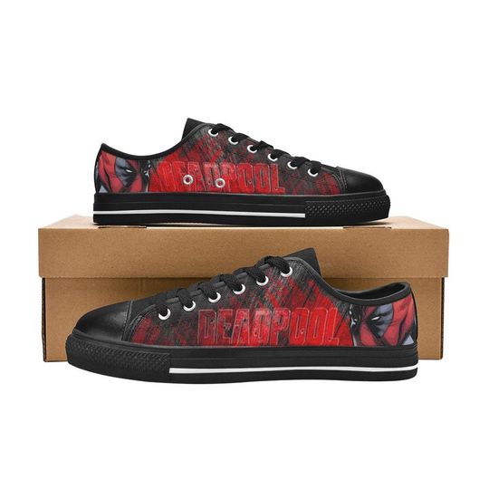 Deadpool Low top Sneakers, Deadpool Sneakers