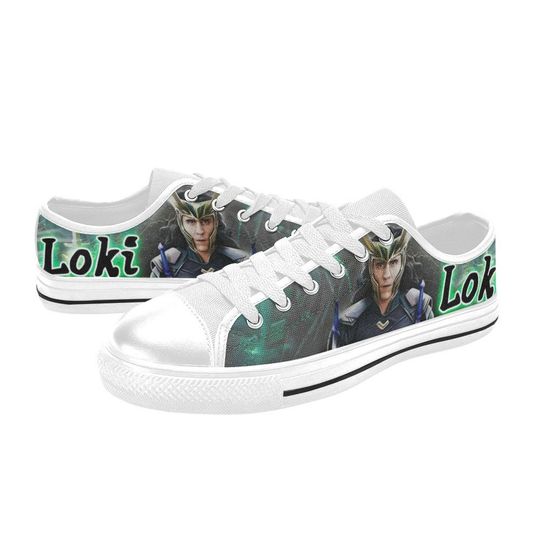 LOKI Lowtop Sneakers Disney Low Top Shoes Sneakers