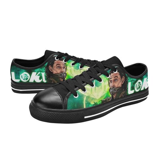Loki Low Top Sneakers, Loki Canvas Shoes