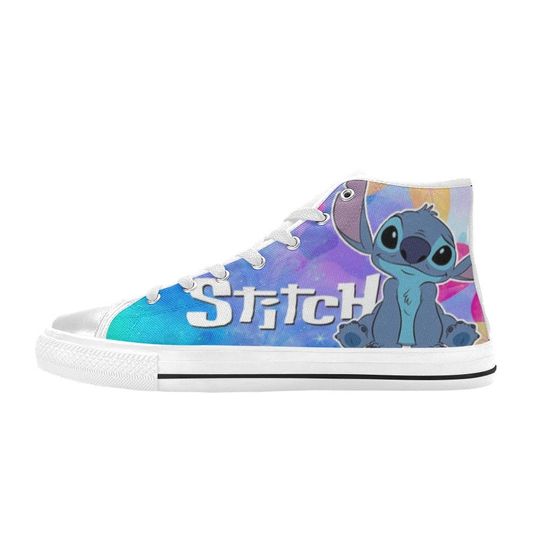 Stitch High Top Sneakers, Stitch And Lilo Sneakers