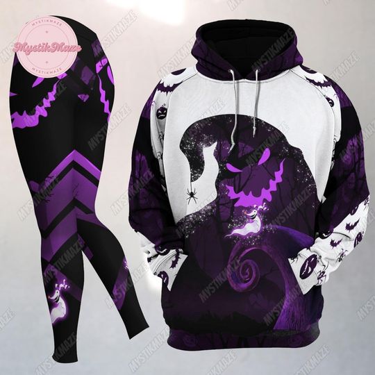 Oogie Boogie Hoodie Legging Set, Nightmare Before Christmas Hoodie, Oogie Boogie