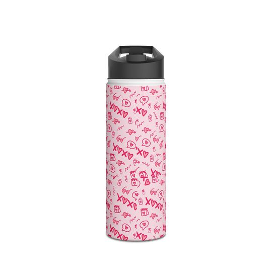 Stainless Steel Water Bottle, Standard Lid