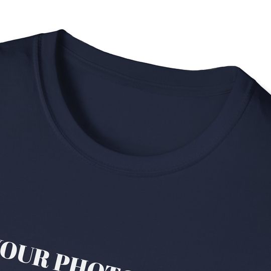 Unisex Softstyle Custom T-Shirt Front Print, Custom T-Shirt