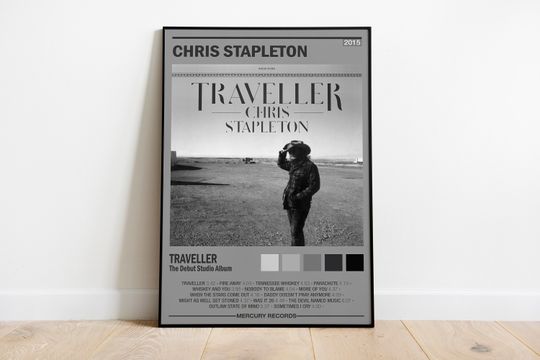 Chris Stapleton Poster, Home Decorf