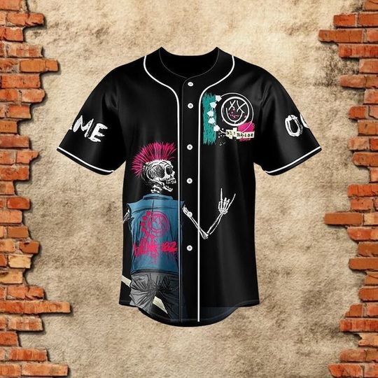 B182 Baseball Jersey, B182 Band Jersey