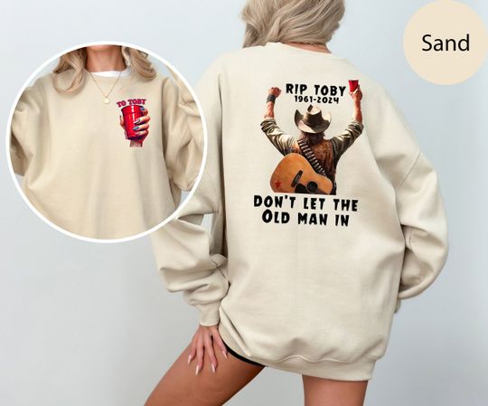 Toby Keith Front And Back Shirt | Toby Keith 1961-2024 Sweatshirt
