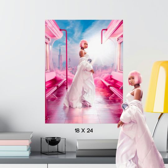Nicki Minaj Queen of Rap Pink Friday 2 Posters