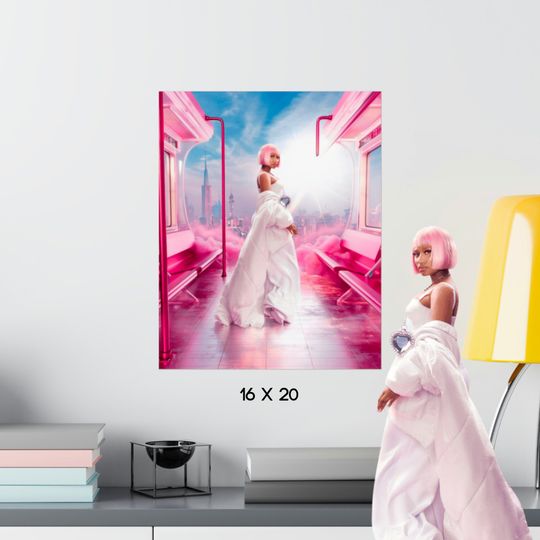Nicki Minaj Queen of Rap Pink Friday 2 Posters