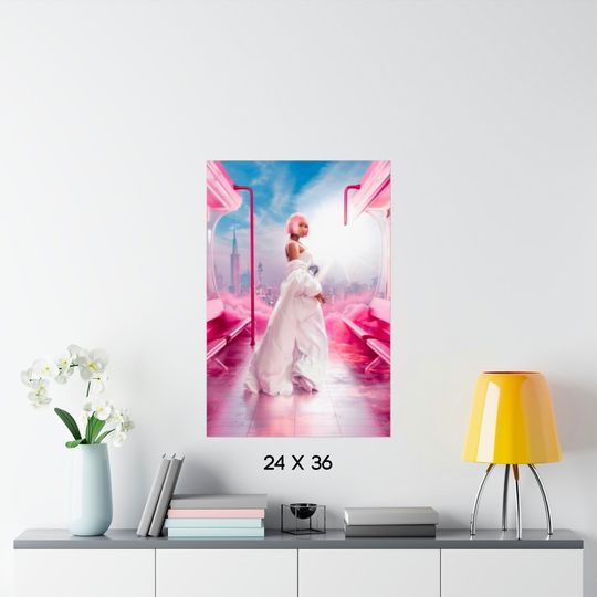Nicki Minaj Queen of Rap Pink Friday 2 Posters