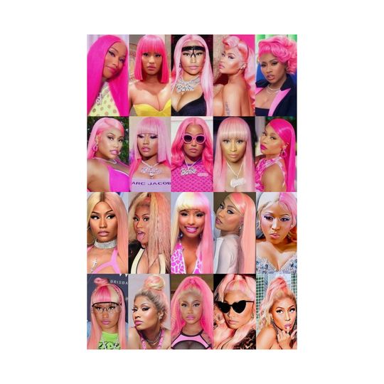 Nicki Minaj Queen of Rap Pink Friday 2 Premium Matte Vertical Posters