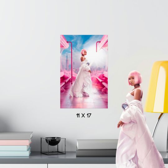 Nicki Minaj Queen of Rap Pink Friday 2 Posters