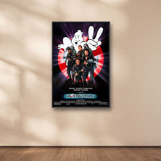 Ghostbusters Print, Ghostbusters Poster, 1989 American Poster
