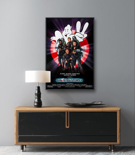 Ghostbusters Print, Ghostbusters Poster, 1989 American Poster