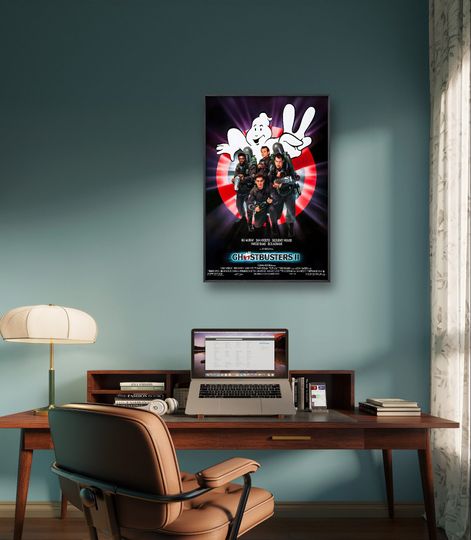 Ghostbusters Print, Ghostbusters Poster, 1989 American Poster