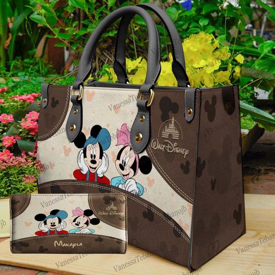 Vintage Mickey Leather HandBag