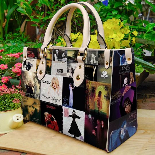 Stevie Nicks Leather Bag, Shopping Bag
