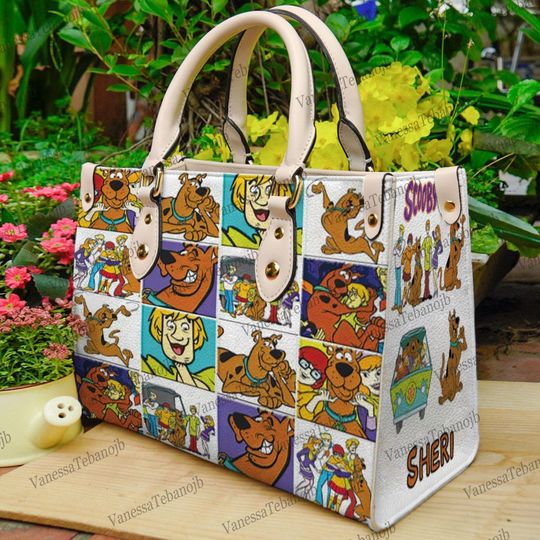 Scooby Doo Leather Handbag, Leather Bag