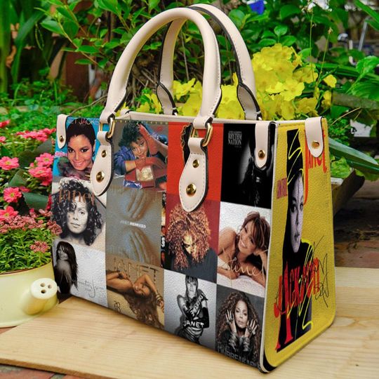 Vintage Janet Jackson Handbag, Janet Jackson Leather Bag