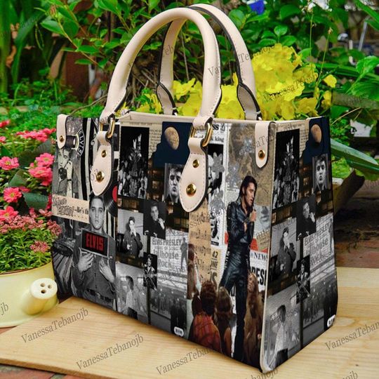 Elvis Presley Leather Handbag,Elvis Presley Handbag