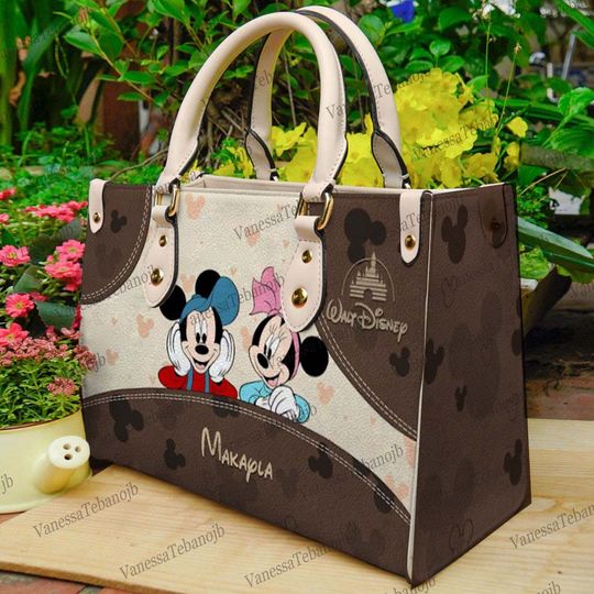Vintage Mickey Leather HandBag