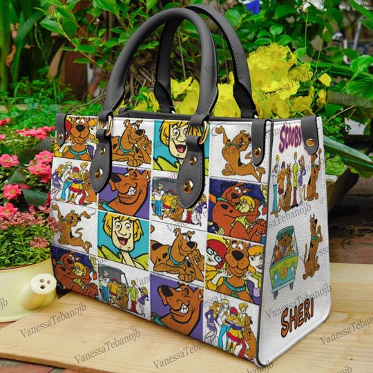 Scooby Doo Leather Handbag, Leather Bag