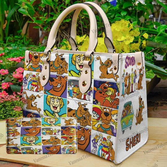 Scooby Doo Leather Handbag, Leather Bag