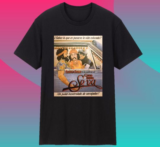 Cheech and Chong Up in Smoke Spanish Unisex Tee Shirt