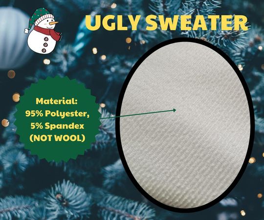 Inside Out Christmas Ugly Sweater, Disney Pixar Xmas Sweater