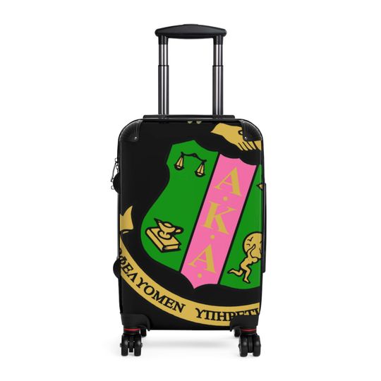 Stylish AKA Sorority Suitcase