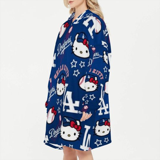 Los Angeles Hello Kitty Blanket Hoodie