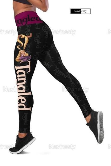 Tangled Hoodie Legging Set, Rapunzel Tangled Hoodie, Disney Princess Legging