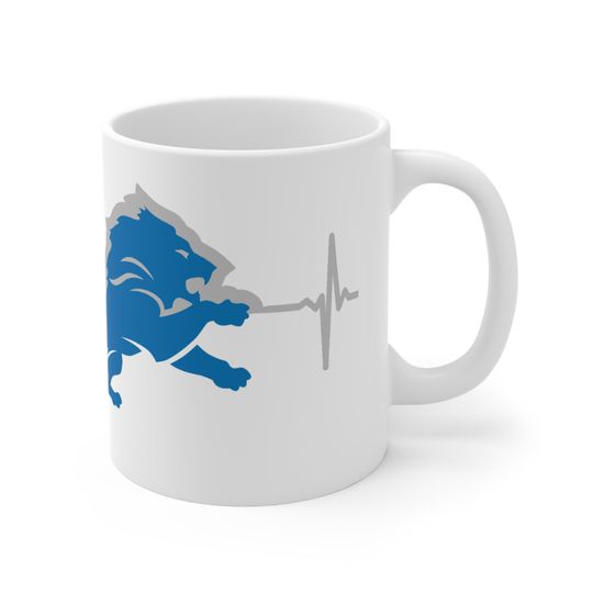 detroit Lions Ceramic Mug 11oz