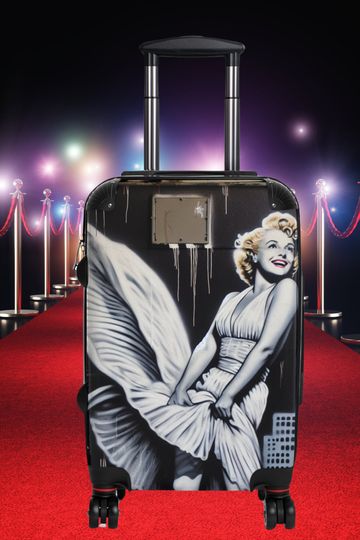 Marilyn Monroe Travel Suitcase