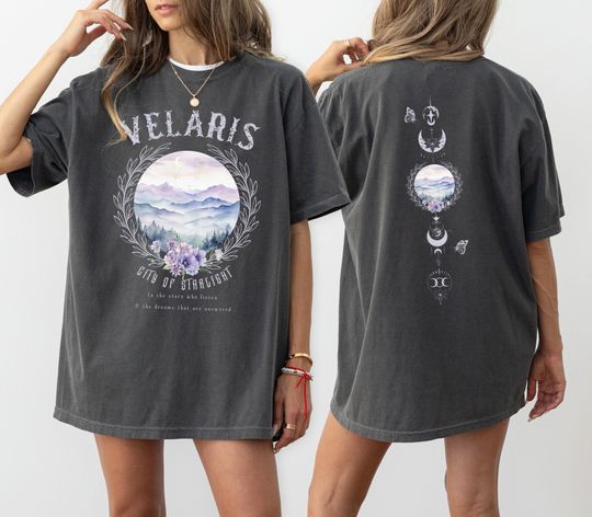 Velaris ACOTAR Comfort Colors Shirt, Velaris City