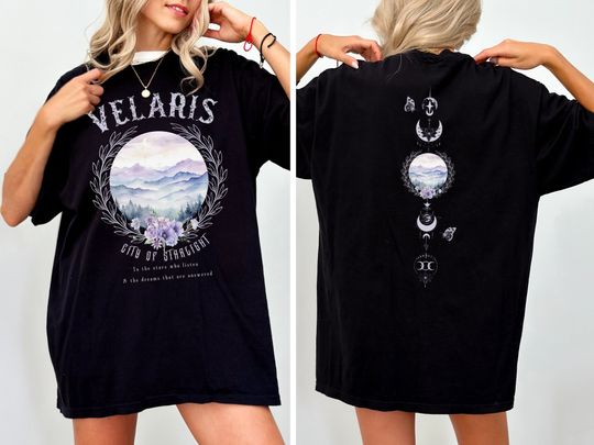 Velaris ACOTAR Comfort Colors Shirt, Velaris City