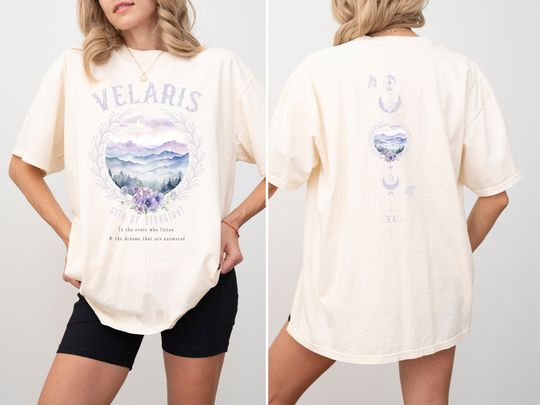 Velaris ACOTAR Comfort Colors Shirt, Velaris City