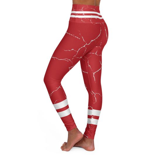 Red Wings Yoga Leggings