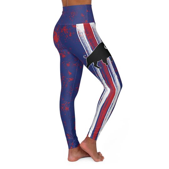 Bills High Waisted Yoga Leggings