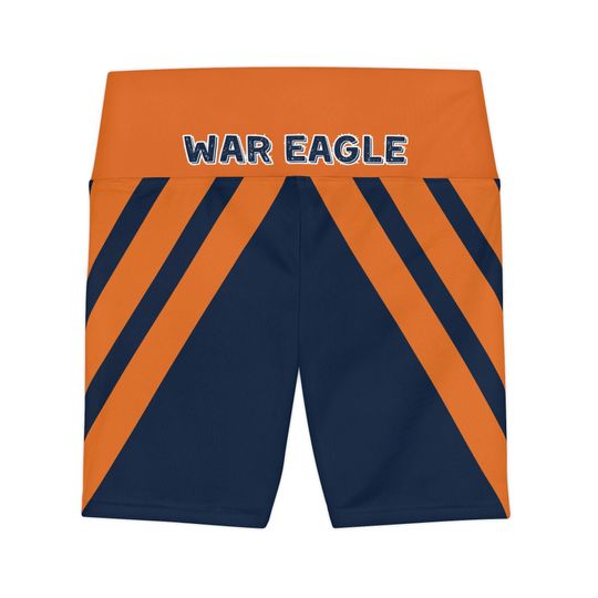 War Eagle Biker Short, Game Day Shorts for Women
