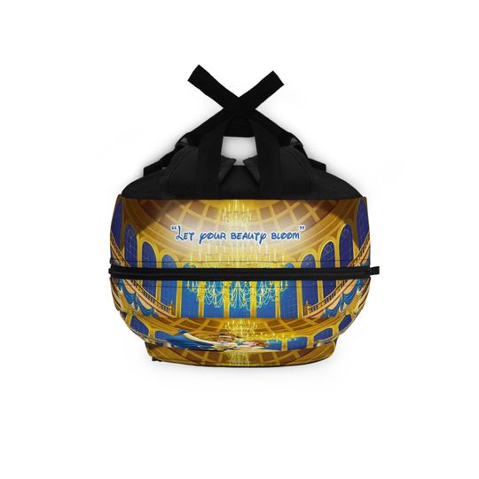Personalized Beauty and the Beast Backpack